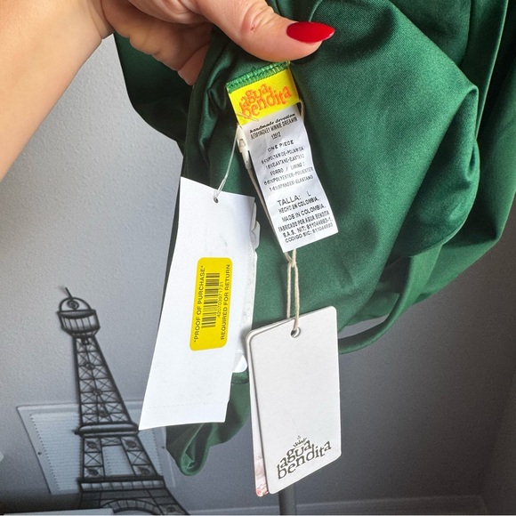 NWT AGUA BENDITA MINNIE DREAMIN ONE PIECE SWIMSUIT WITH ADJUSTABLE STRAPS - Picture 9 of 9